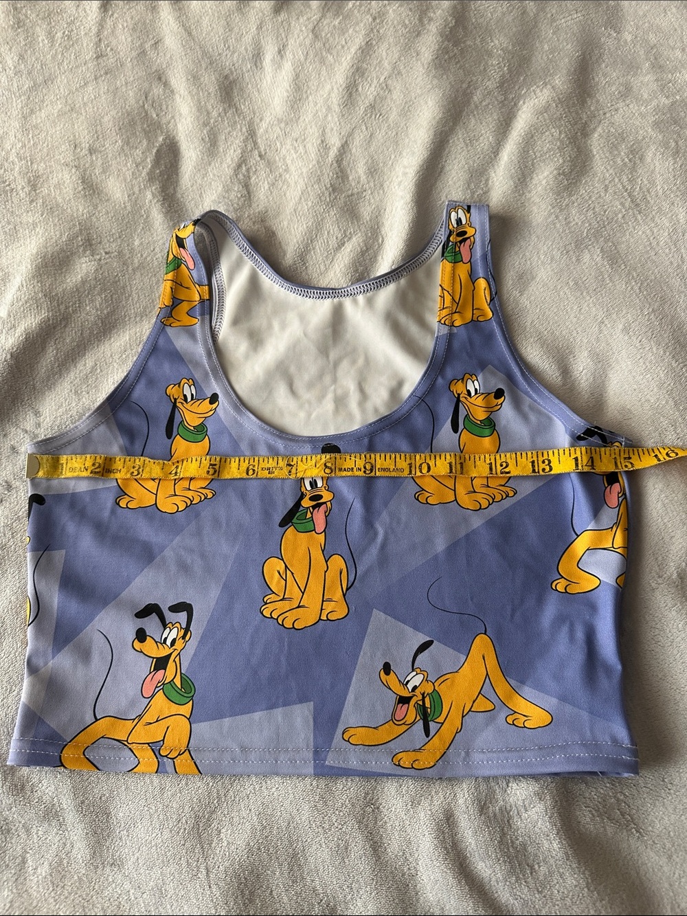 BlackMilk Disney Pluto crop top sz m - Picture 4 of 5